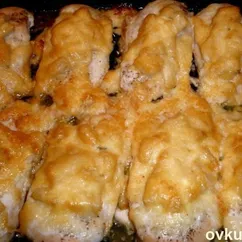 Куриные грудки с ананасом