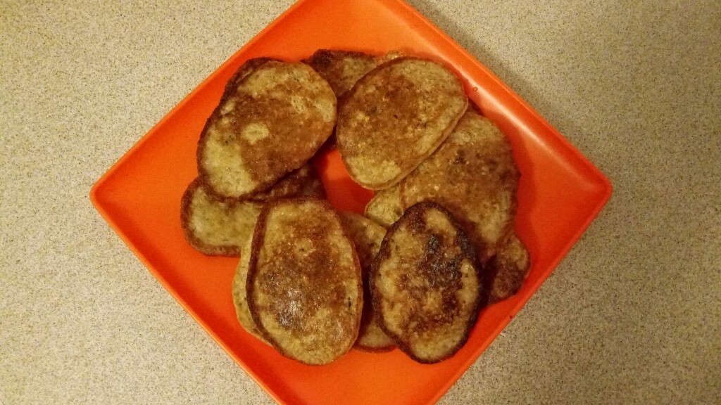 Банановые оладьи