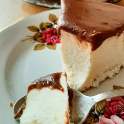 ПП торт с яблочным суфле и кокосовой основой 🍰