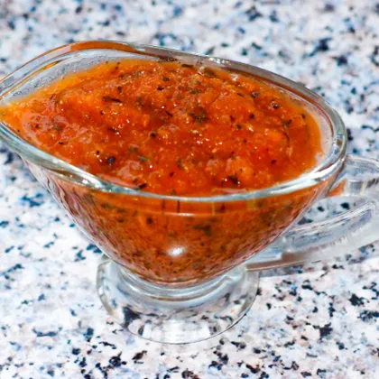 Томатный соус с базиликом к макаронам