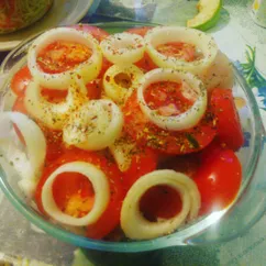 Рыба с помидорами