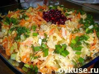 Салат с лисичками и курицей: рецепт от Андрея Величко — Рецепты