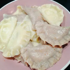 Вареники с брынзой и зеленью🥟🥟🥟