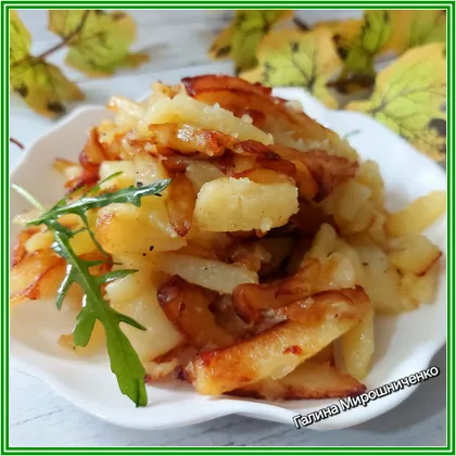 Жареный картофель на завтрак