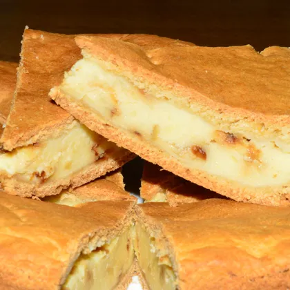 Тесто и начинка тают во рту - пирог с сыром и картофелем
