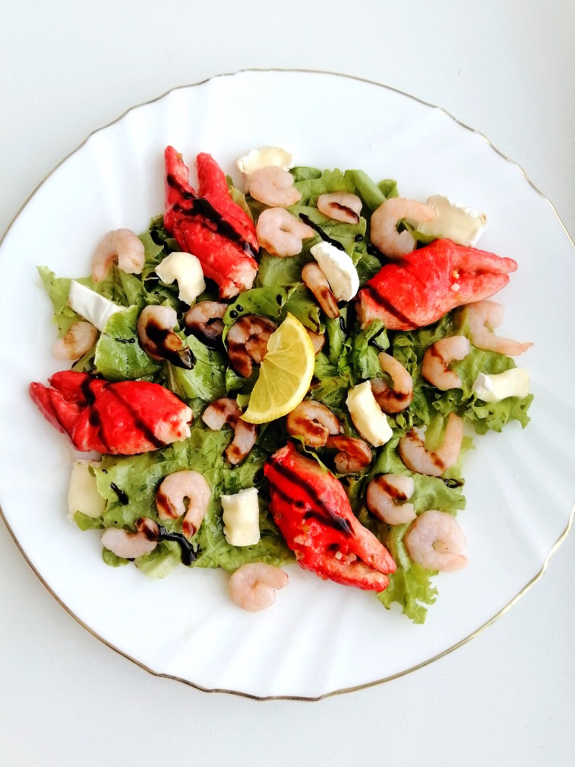 Салат "Морское приключение"