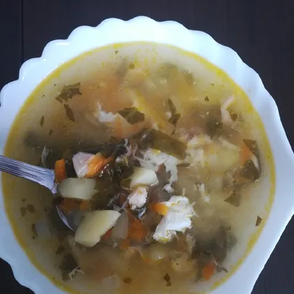 Суп со щавелем
