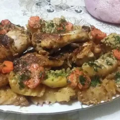 Курочка с овощами😍😍