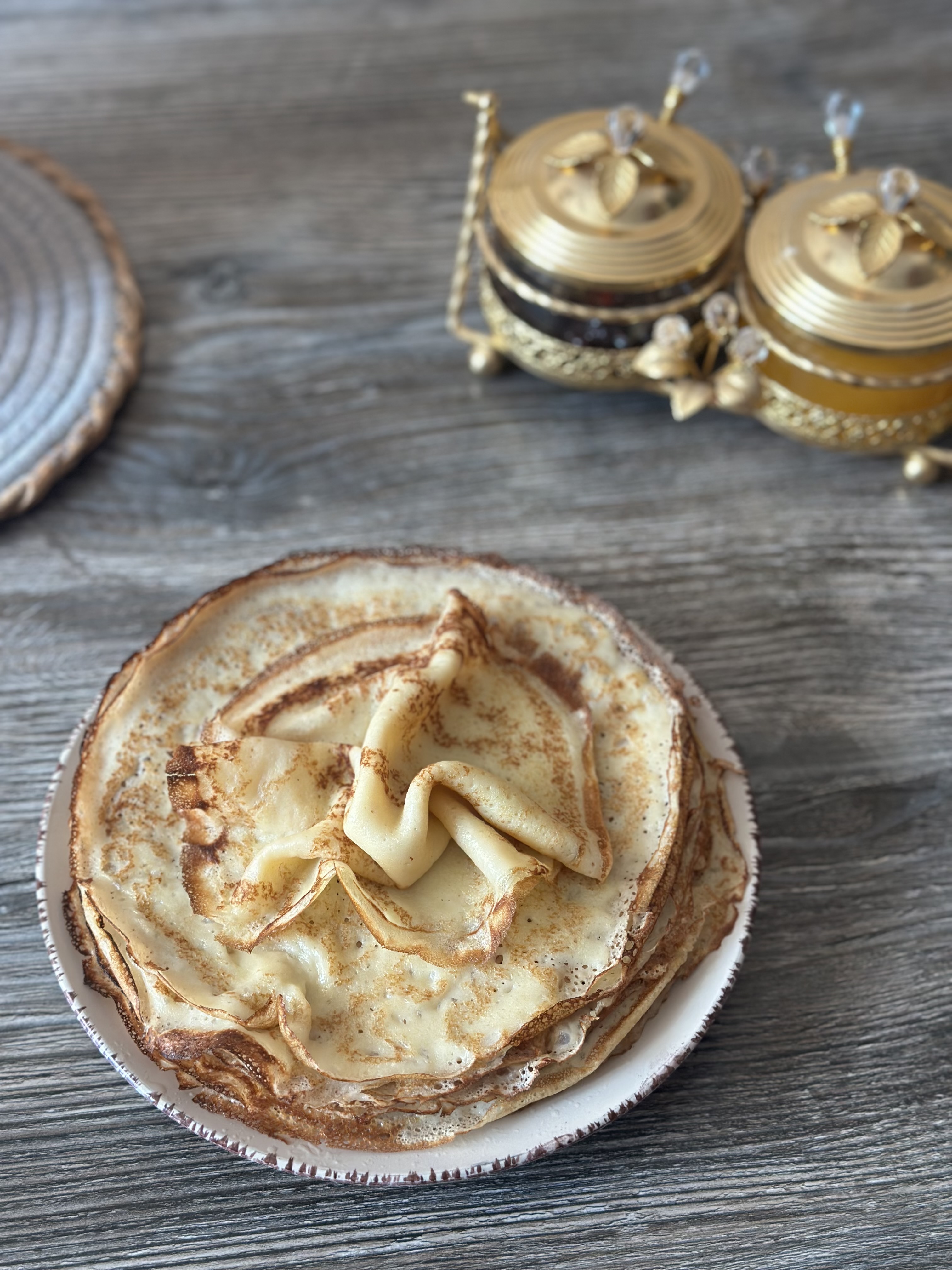 Тонкие блинчики «Три стакана» 