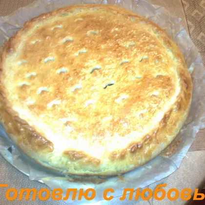 Татарский мясной пирог