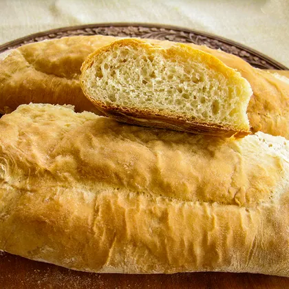 Ciabatta,Italienische Weissbrote, Чабатта