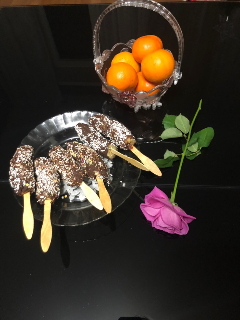 Chocobananos или замороженные бананы в шоколаде