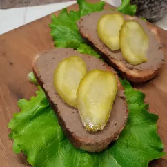 Паштет из куриной печени с коньяком