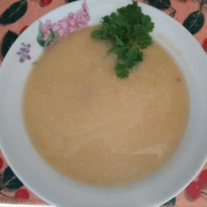 Суп - пюре из кабачков