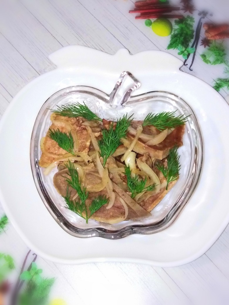 Закуска из языка