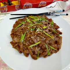 Монгольская говядина (Mongolian beef)