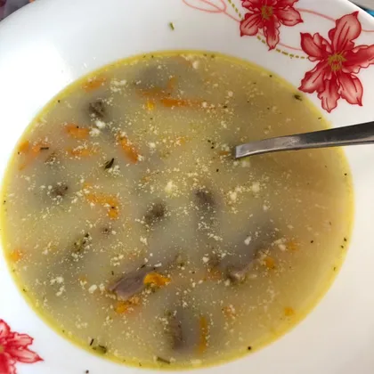 Говяжий суп с гречкой