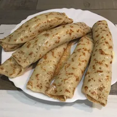 Блины фаршированные с мясом