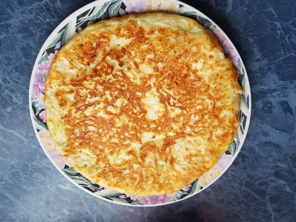 Сырная лепёшка с творогом