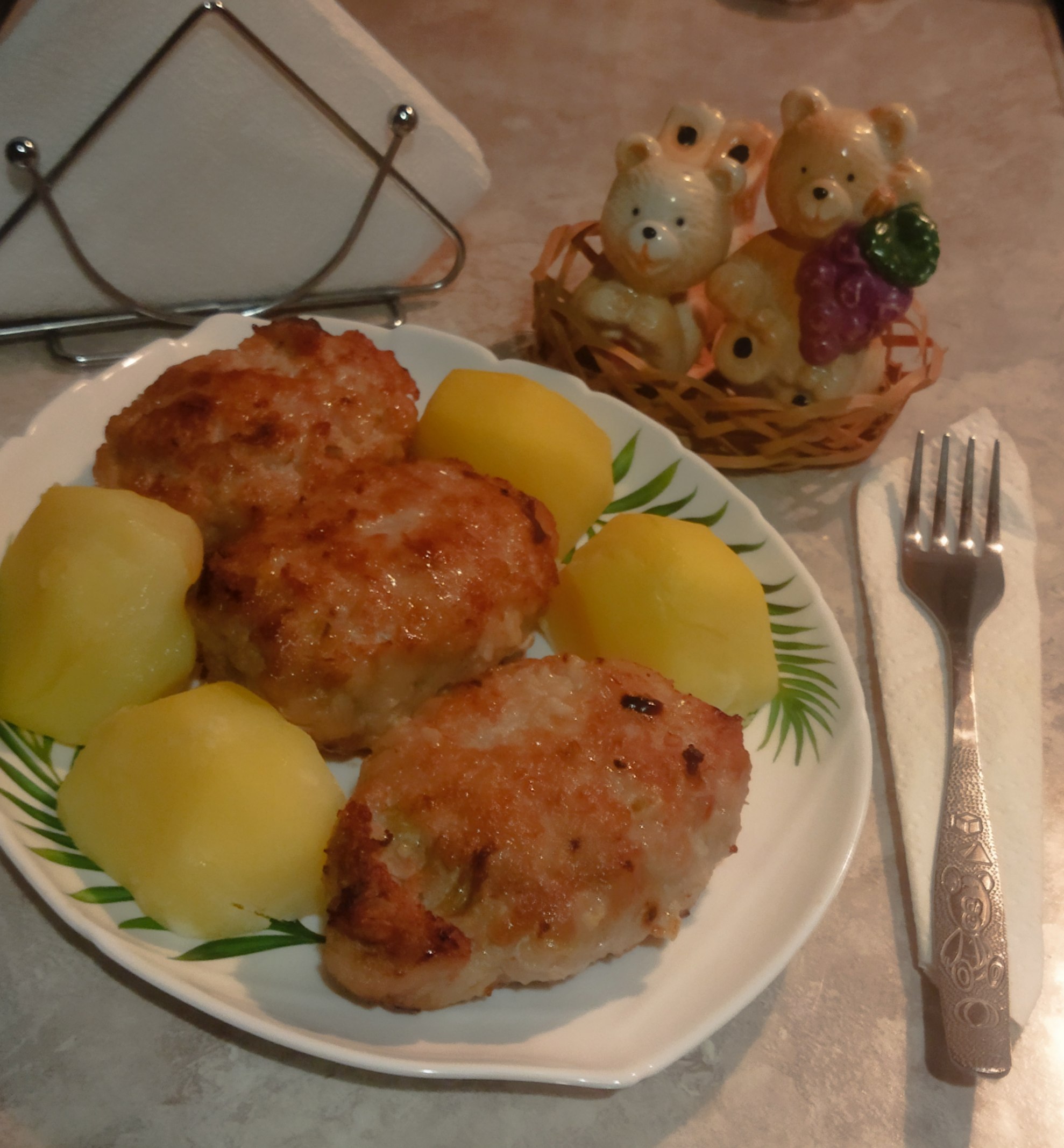 Котлеты с добавлением хлеба