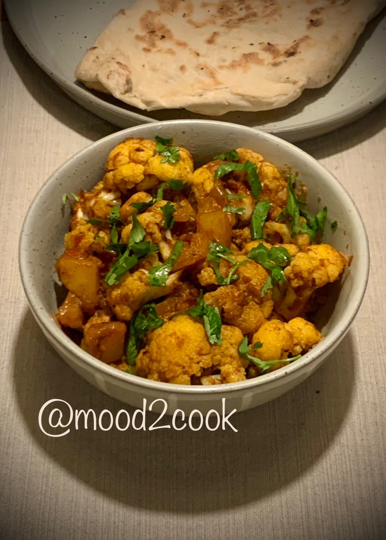 Цветная капуста с картофелем по - индийски «Алоо Гоби» | Aloo Gobi