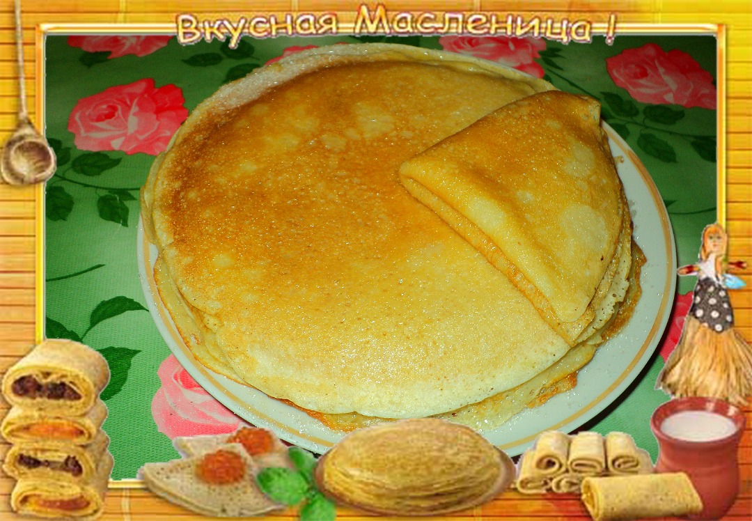 Марокканские блины с манкой