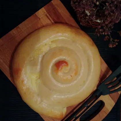 Сырный пирог 'Улитка'