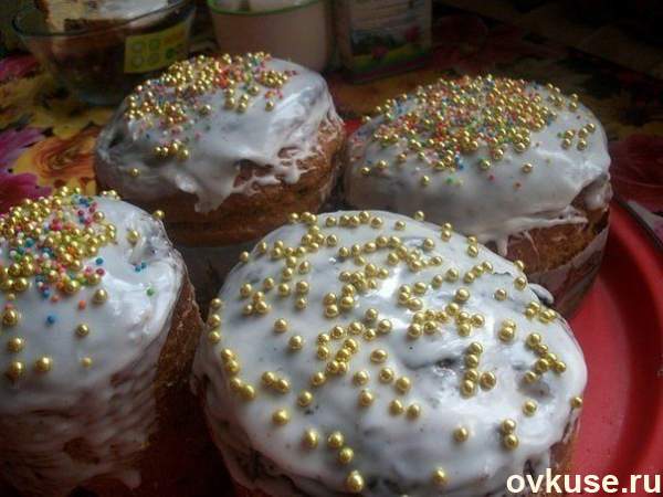 Кулич для ленивых без замеса