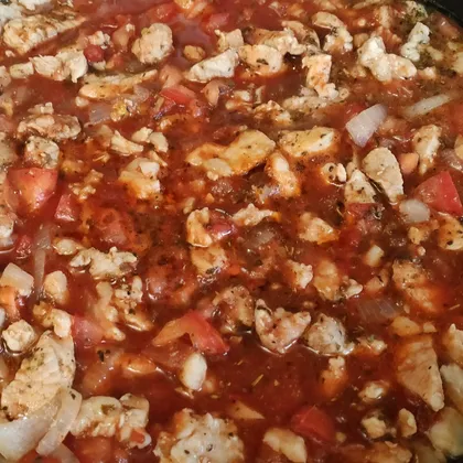 Carne alla pizzaiola🇮🇹 Свинина, тушённая в томатном соусе