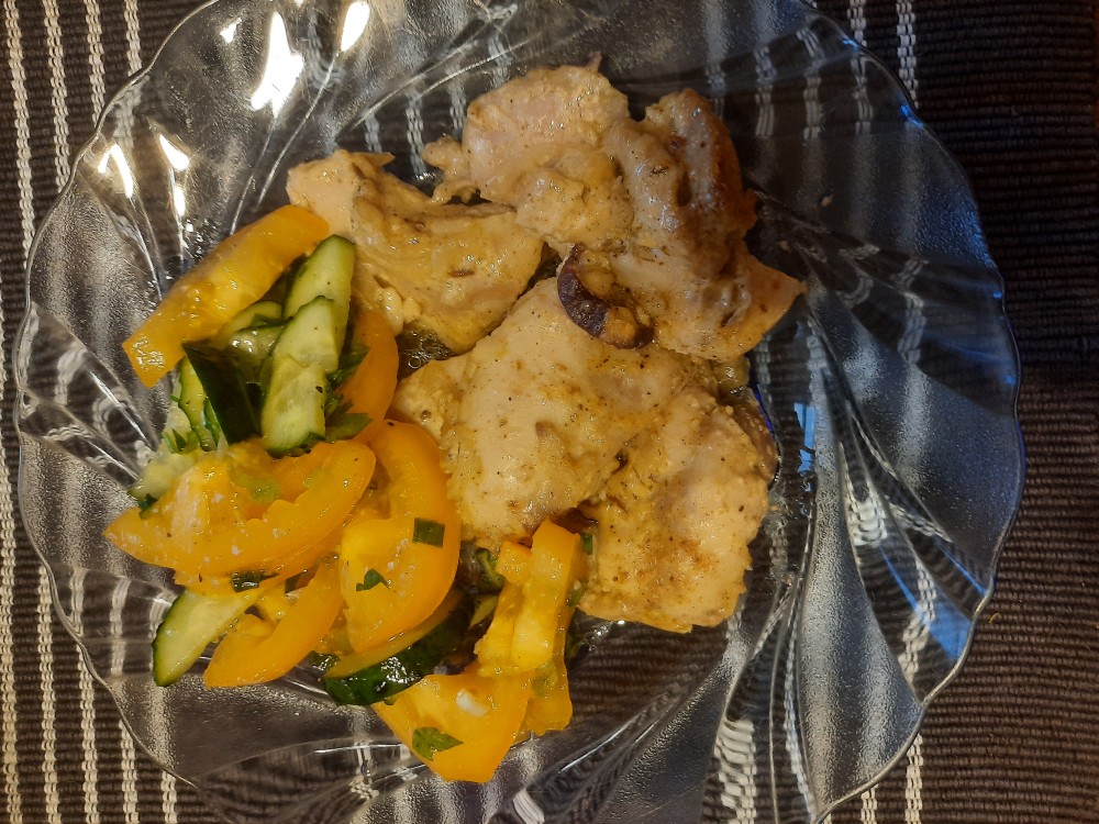 Шашлык из куриной грудки