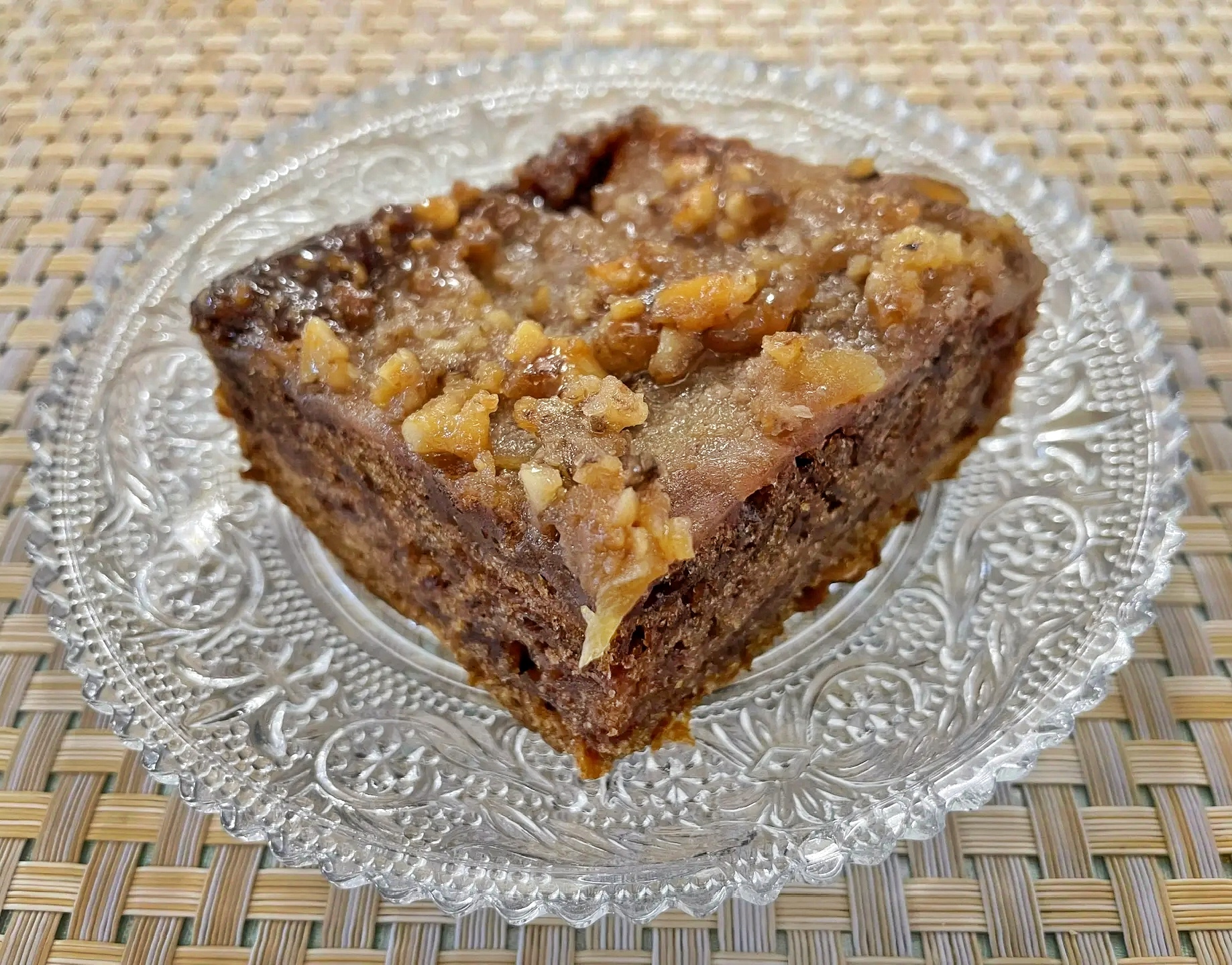 Постный яблочный пирог 