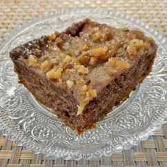 Постный яблочный пирог 