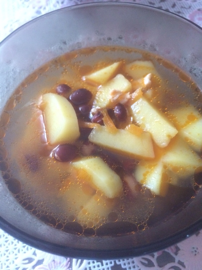 Куриный суп с фасолью