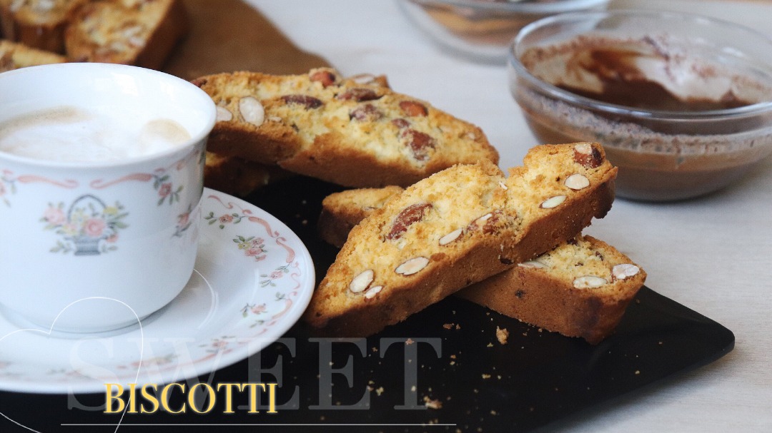 Бискотти (Кантуччи) с миндалём | Biscotti (Cantucci) cookies | Italian almond biscuits