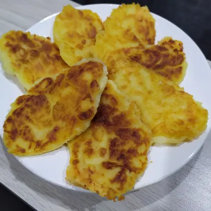 Оладушки из картофеля с сыром