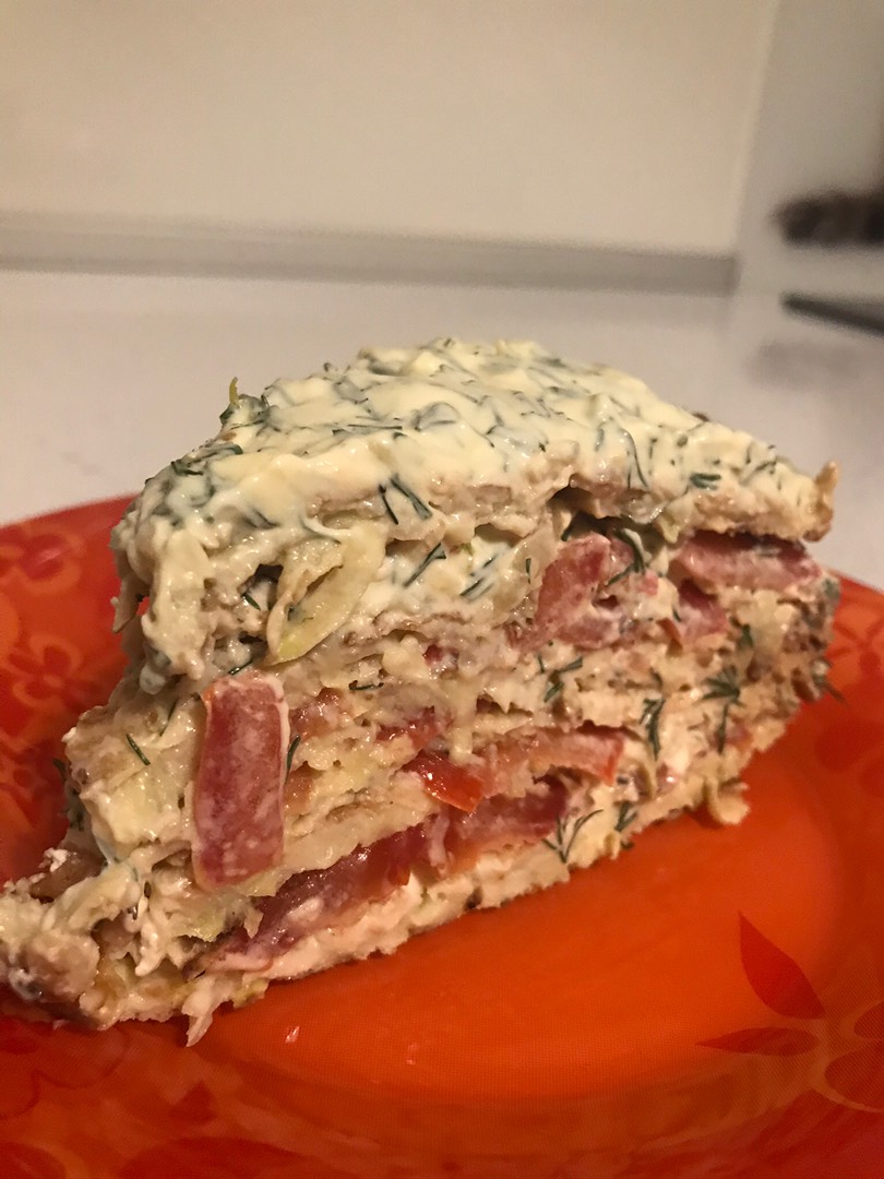 Кабачковый торт