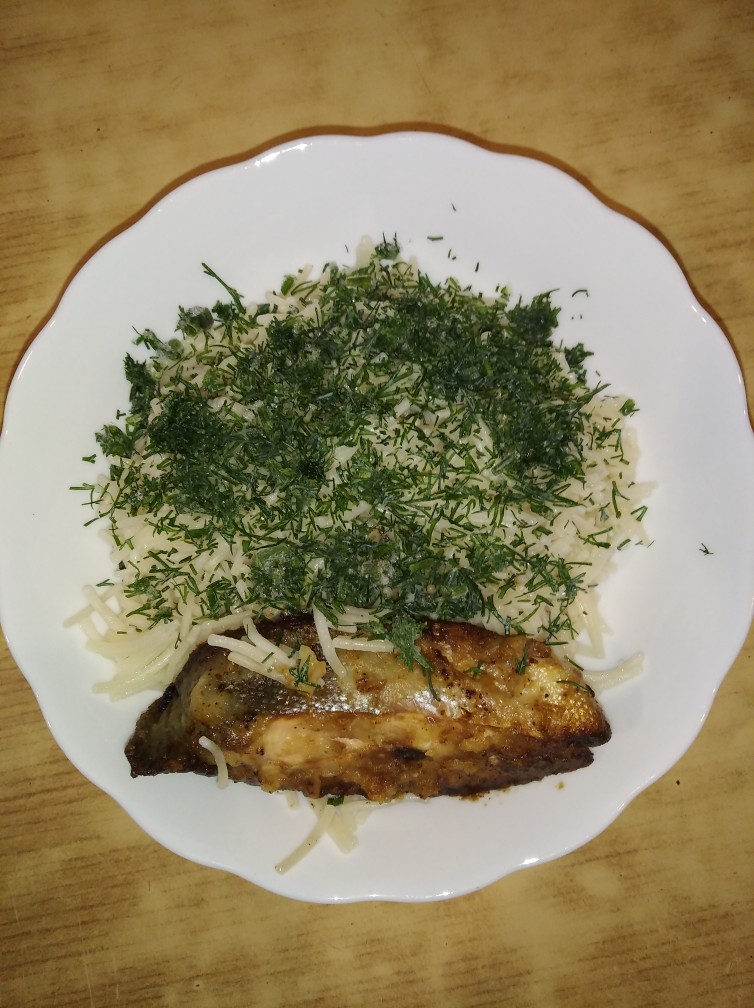 Жареная рыба 🐟 со специями🧂