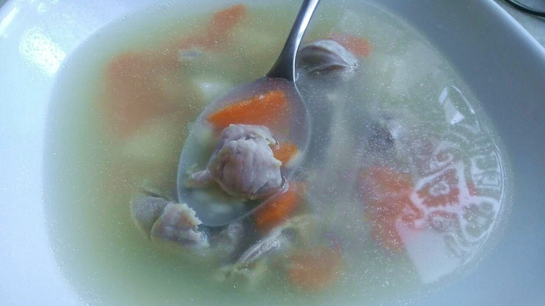 Диетический рисовый суп с мясом