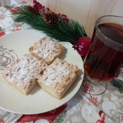 Печенье с творожной начинкой нарезное