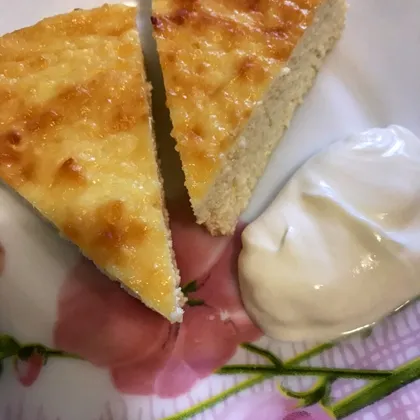 Творожная запеканка🥧