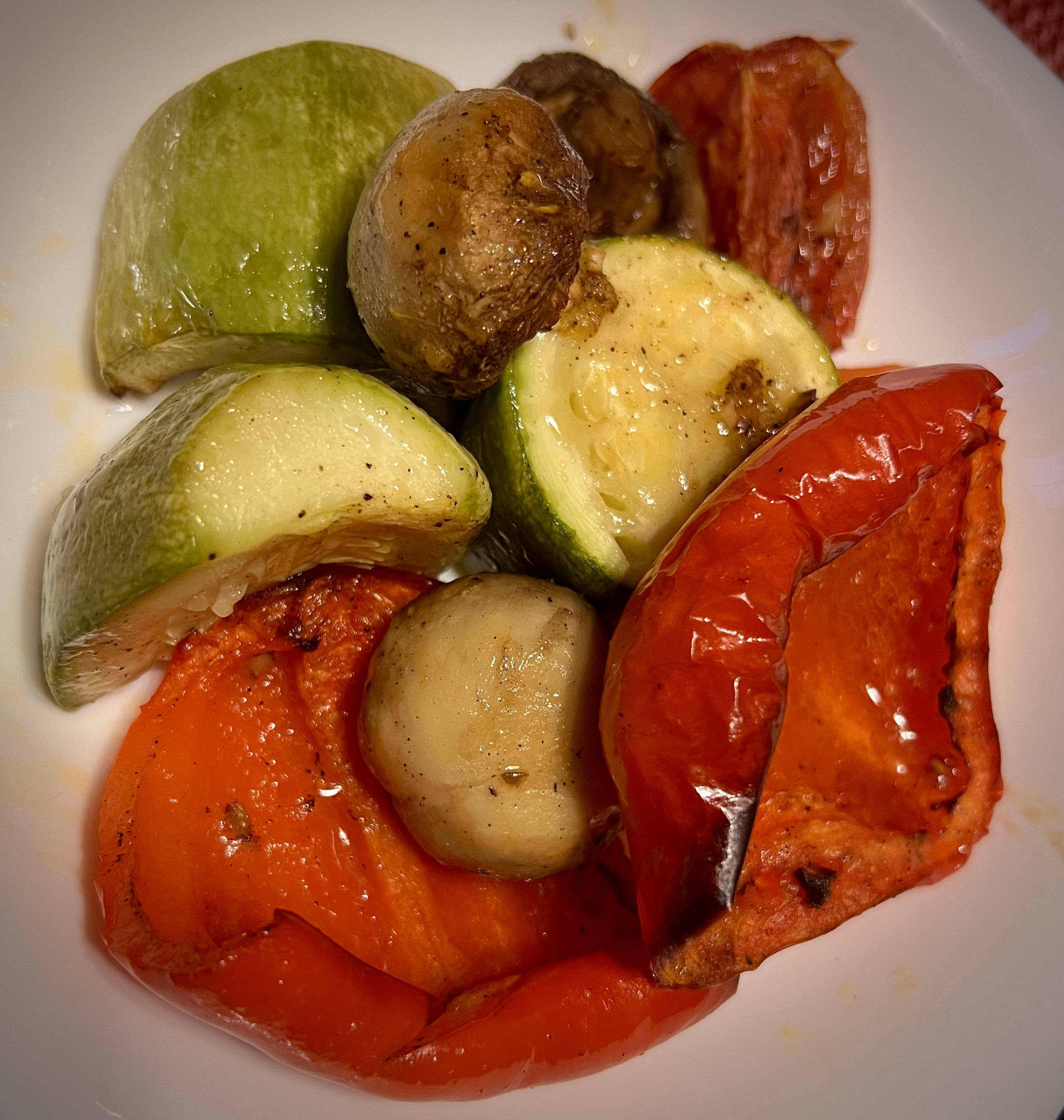 Овощи запечённые в духовке 2.0