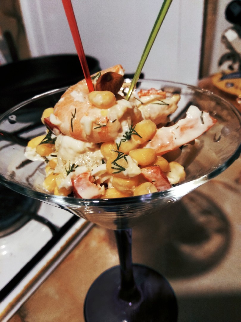 Простые салатов для праздничного стола с фото - Морской коктейль маринованный - кулинарный рецепт