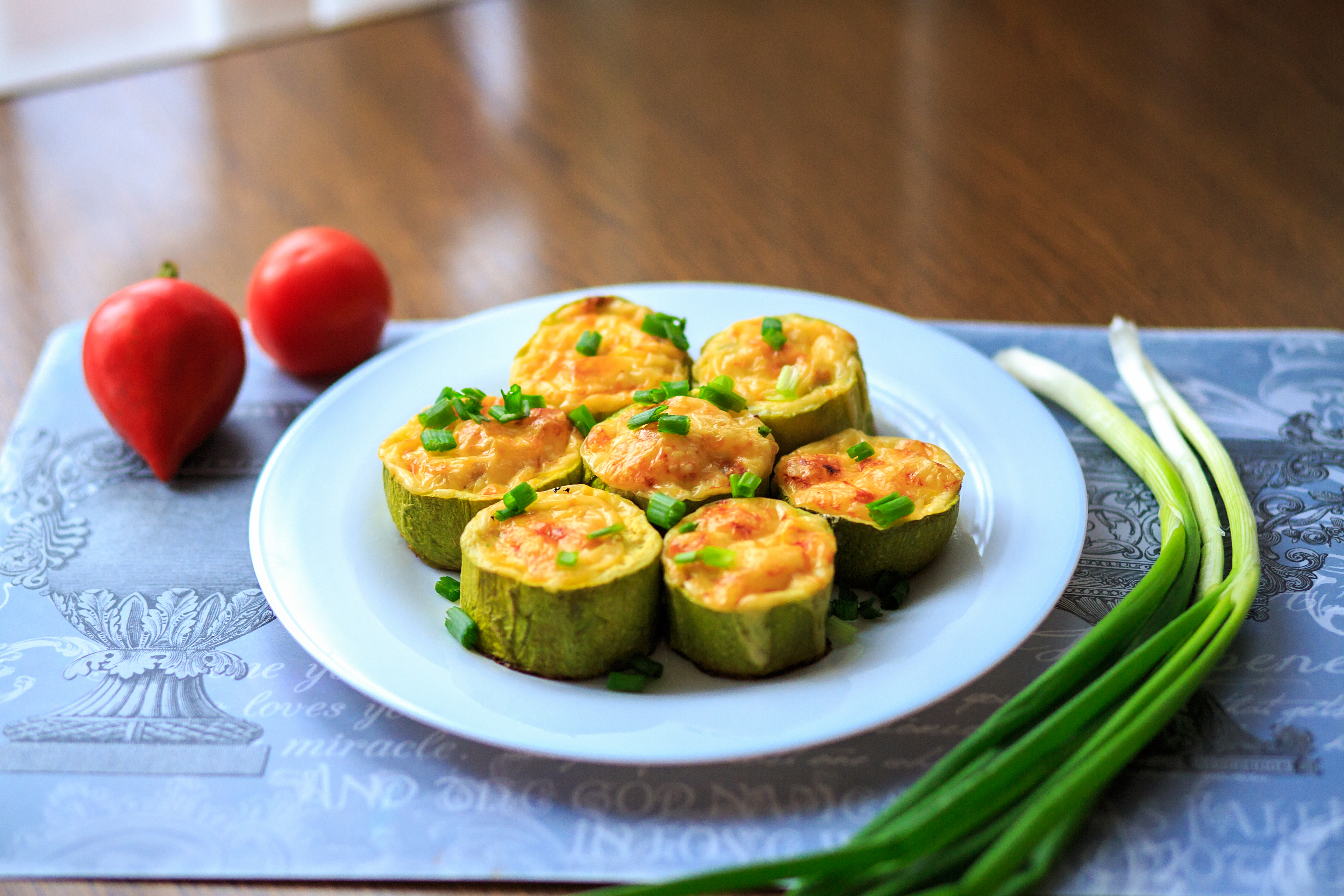 Бочонки из кабачков фаршированные