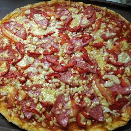 Домашняя пицца 'Пепперони'