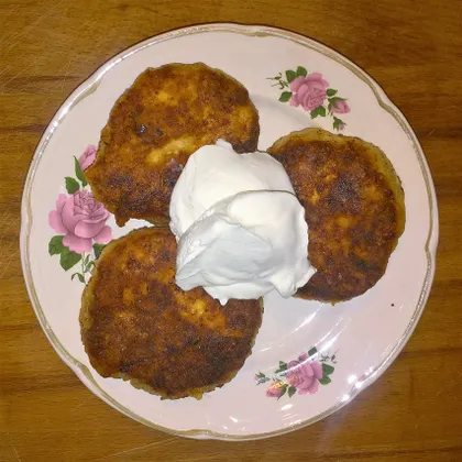 Сырники с изюмом