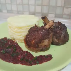 Куриные ножки маринованные в соусе "Ткемали" 🍗