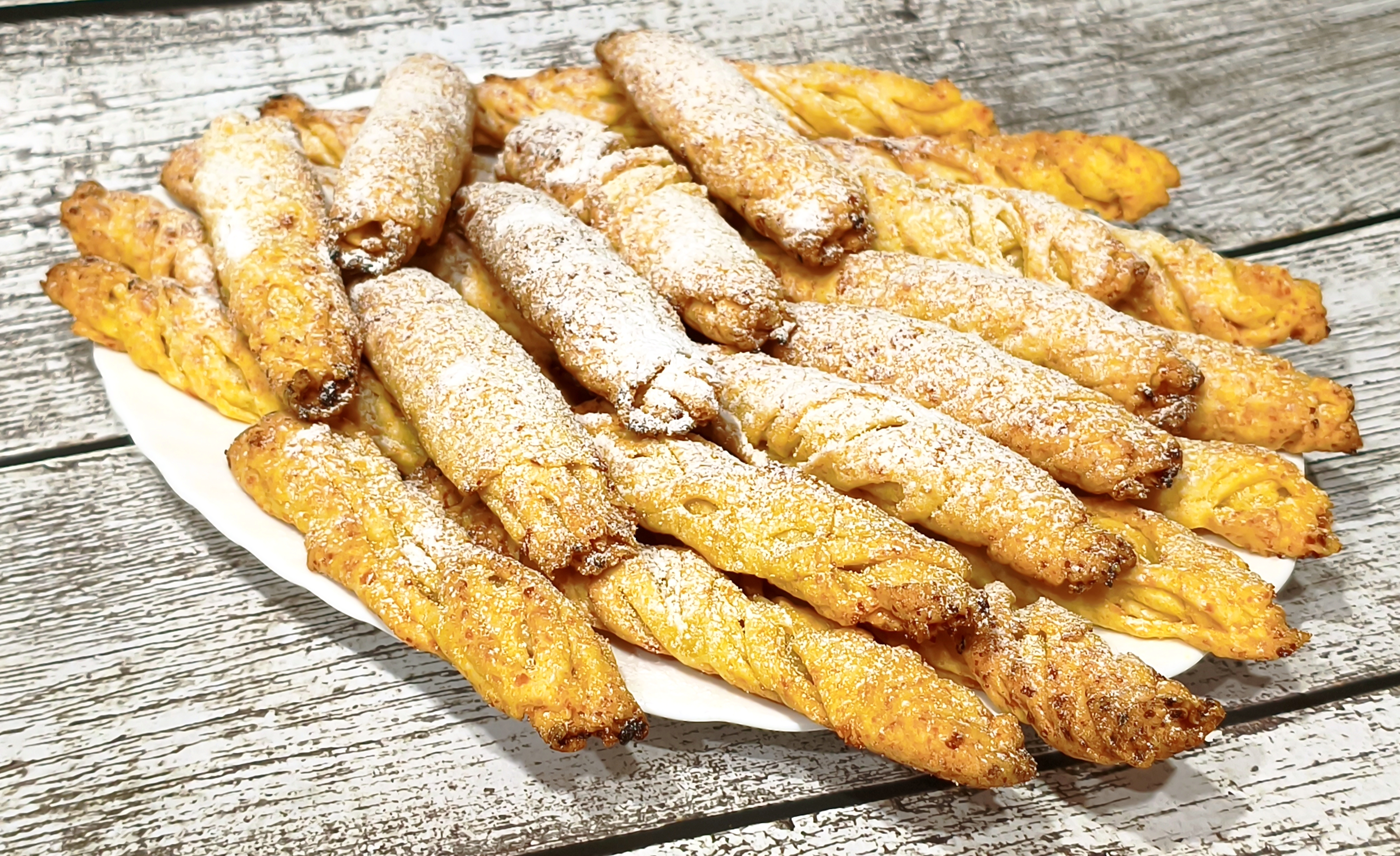 Творожные трубочки