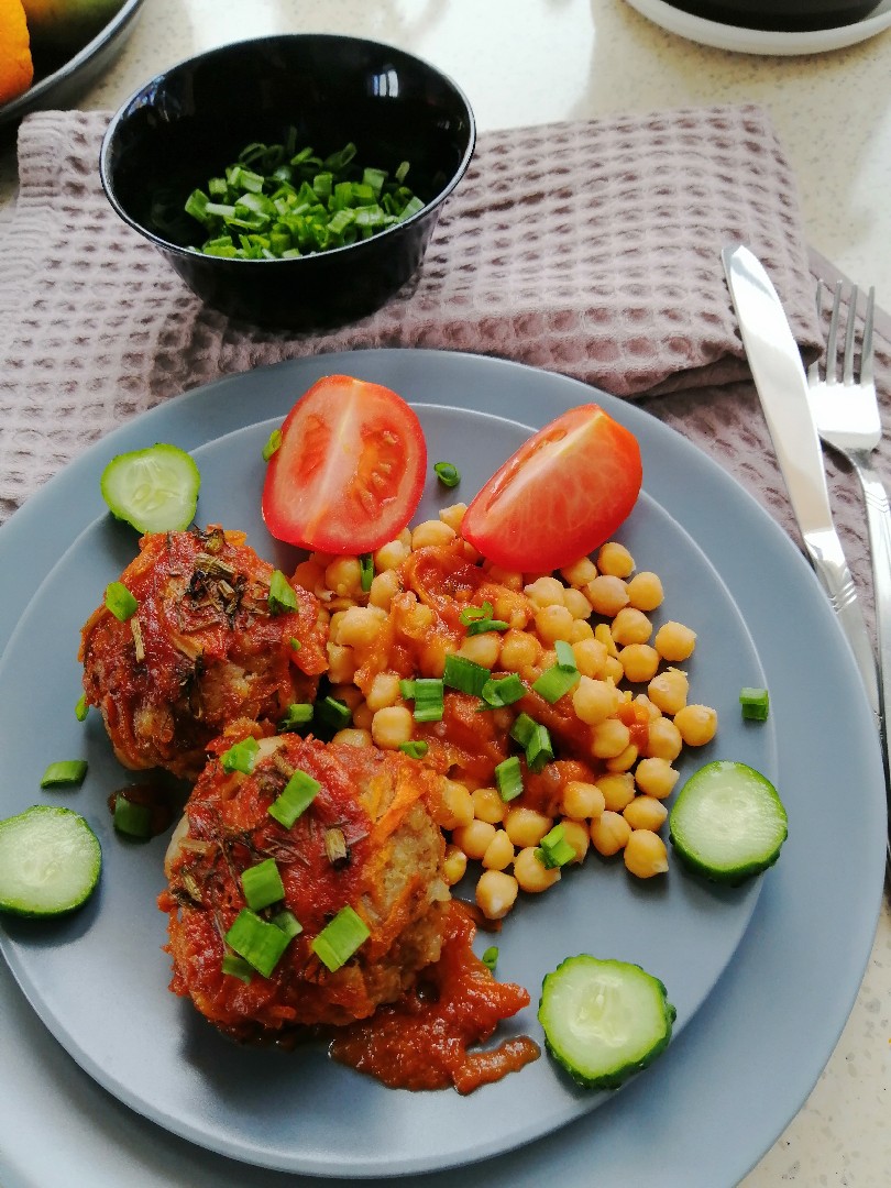 Тефтели в духовке 😋