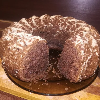Пряный свекольно-шоколадный кекс