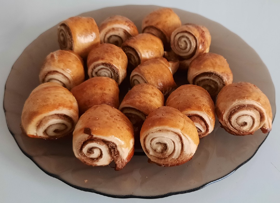 Слоёные рулетики